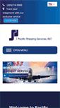 Mobile Screenshot of pacific-shipping-services.com